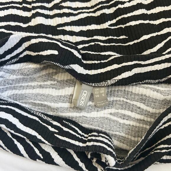 zebra print midi skirt - Picture 3 of 5
